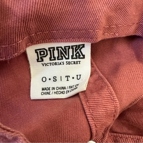 PINK Victoria's Secret Women’s Dusty Rose Pink Hat Like new - Picture 5 of 5